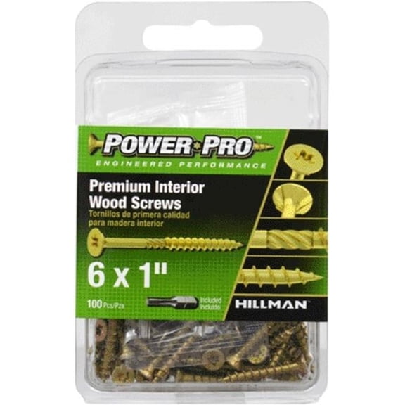 Power Pro No. 8 x 1.63 in. Star Flat Head Bronze Ceramic Stainless Steel Trim Screws - Pack of 800