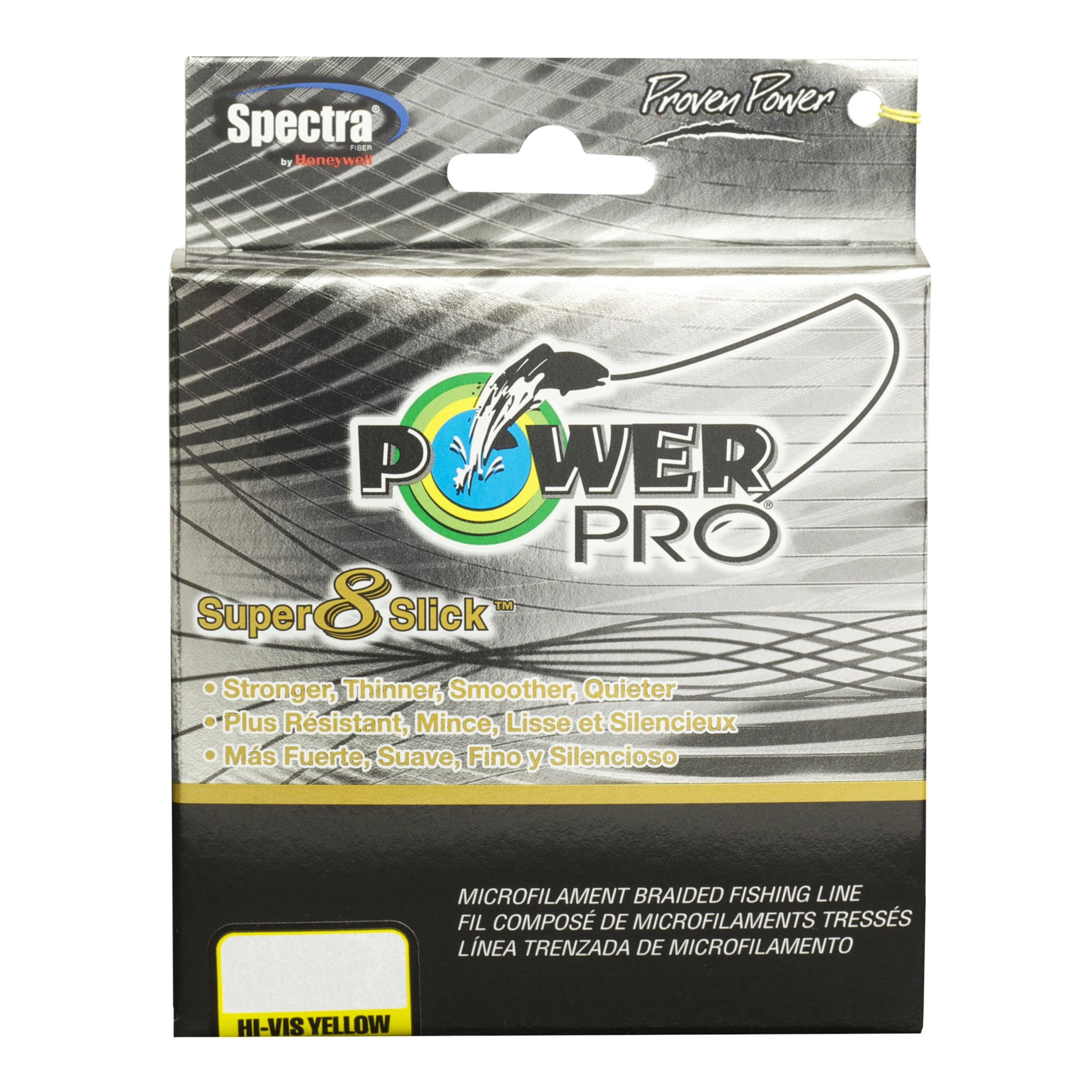 Power Pro Super 8 Slick Braided Fishing Line, 50-Pound/300-Yard