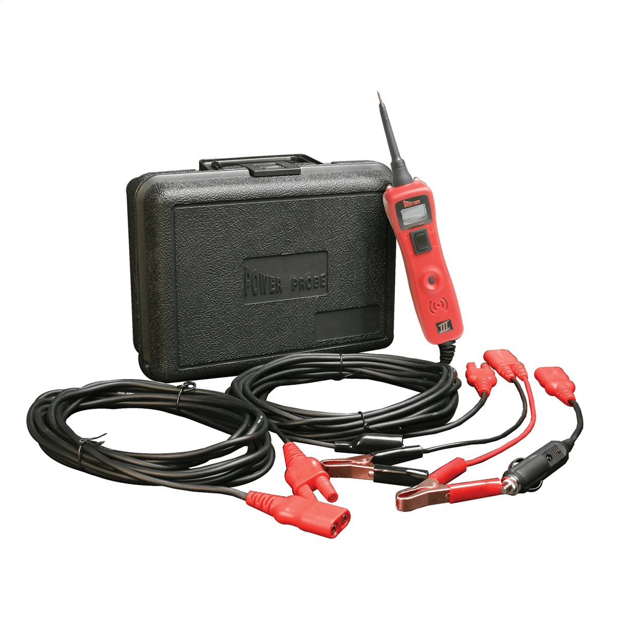 Power Probe 319FTC-RED III Test Light and-Voltmeter, Red