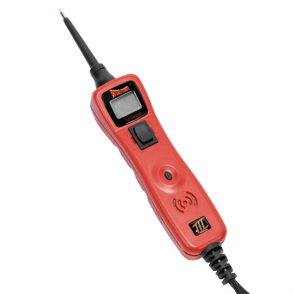 Power Probe PP3 Clam Shell, 12-24V, Red Circuit Tester, Portable Diagnostic Tool