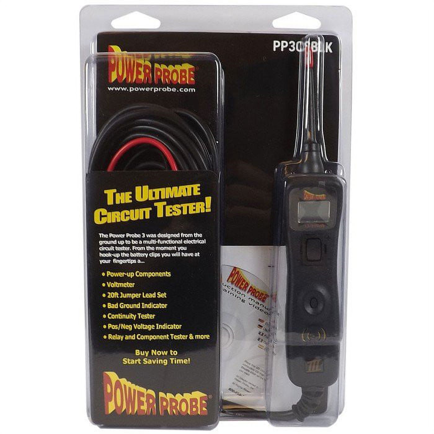 Power Probe PP3CSBLK Power Probe III Circuit Tester (Black)