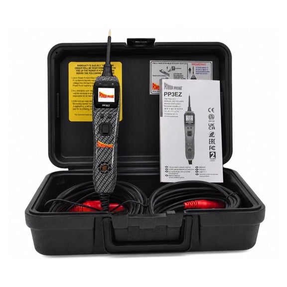 Power Probe PP3EZCARBAS Circuit Tester, 12V/24V Automotive Electrical Diagnostic Tool with Learning & Diagnostics Mode