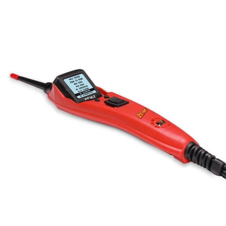 Power Probe PP3EZREDAS 3S Series Circuit Tester, Red, 12-24 Volts