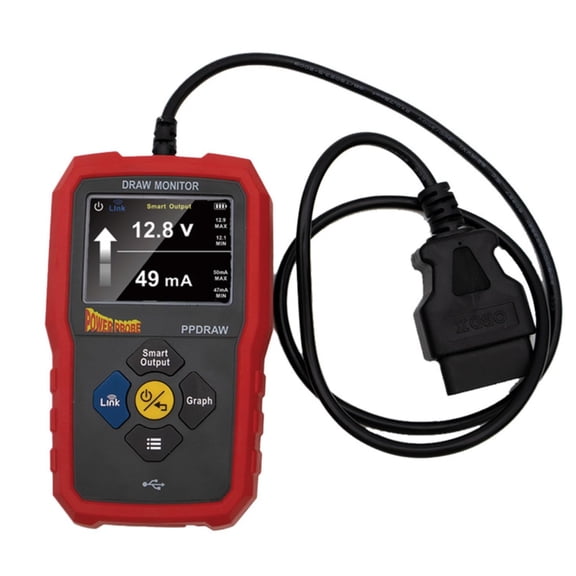 Power Probe PPDRAW Parasitic Draw Monitor with Wireless Log In
