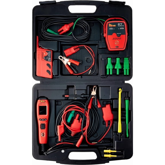 POWER PROBE IV Master Combo Kit - Red (PPKIT04) Includes Power Probe IV with PPECT3000 and Accessories