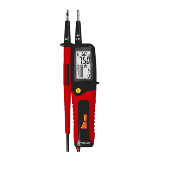 Power Probe PPVT750LCDCBINT Two-Pole Volt Tester