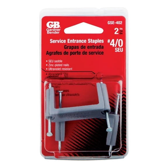 Power Products GSE-402 Staple Seu Plstic Cd2 No. 4-0 - Gray