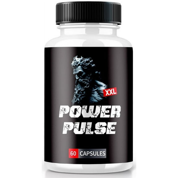 Power Pulse XXL Capsules, Dietary Supplement for Overall Health, Complete Daily Formula for Peak Performance, Advanced Formula Pills, PowerPulse XXL Reviews (60 Capsules)