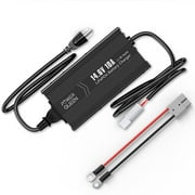 Power Queen 12V 14.6V 10A LiFePO4 Battery Charger for 12V 12.8V Lithium Battery