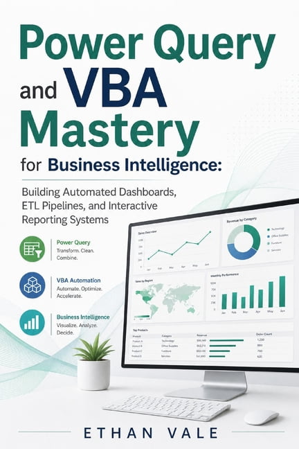 Power Query and VBA Mastery for Business Intelligence: Building Automated Dashboards, ETL Pipelines, and Interactive Rep, (Paperback)