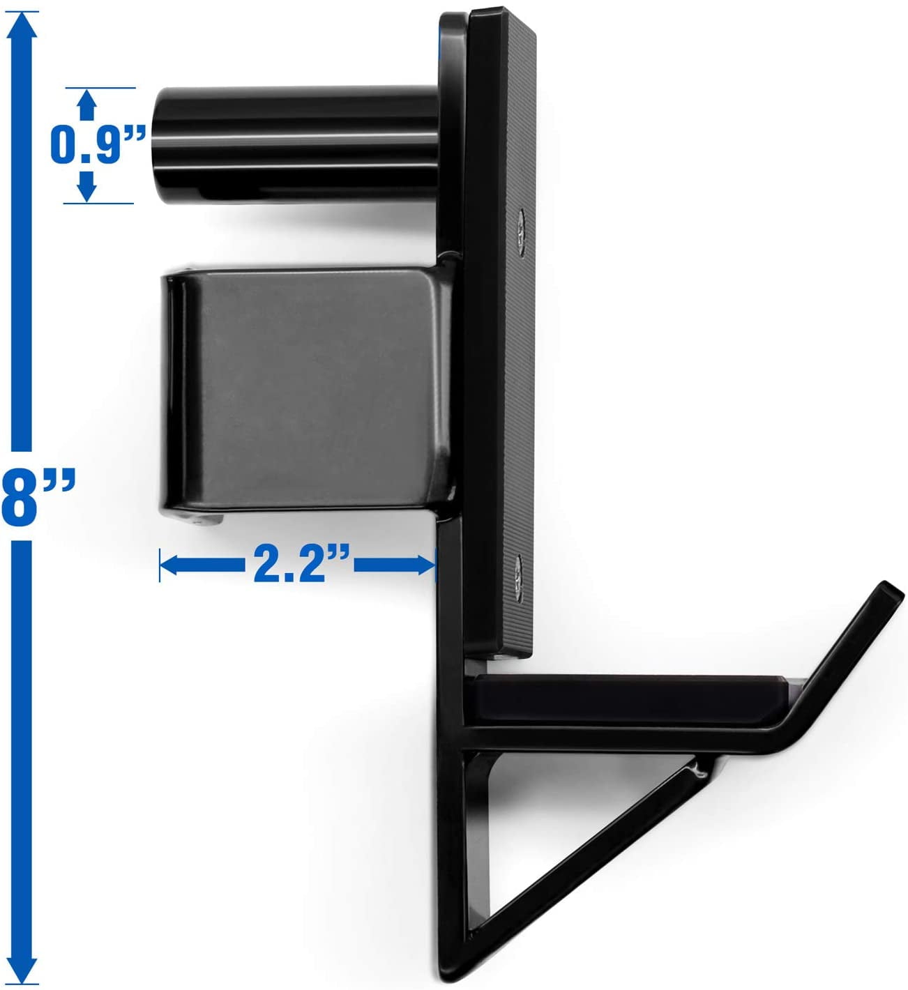Power Rack J-Hooks Heavy Duty Barbell Holders for 2x2 Racks