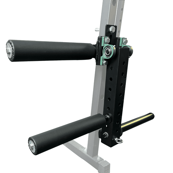 Power Rack Mounted Leg Extension & Curl Machine for Home Gym Equipment, Adjustable Leg Press Attachment for Lower Body Muscle Training