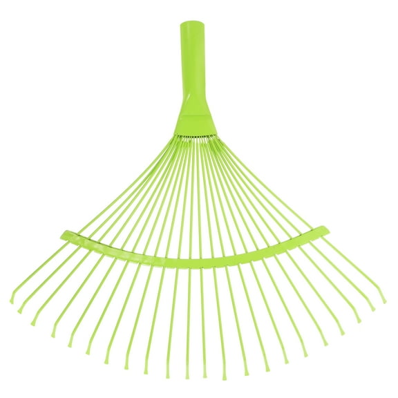 1pc Steel Rake for Garden Grass Removal Yard Soil Loosening and Dead Leaf Cleaning