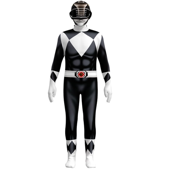Power Ran gers Cosplay Costumes for Kids Jumpsuit Fancy Dress up costume party Playsuit