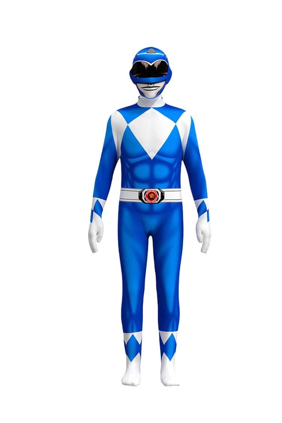 Power Ran gers Cosplay Costumes for Kids Jumpsuit Fancy Dress up costume party Playsuit