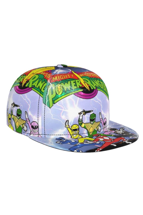 Power Rang-ers Brim Bill Baseball Cap Adjustable Snapback Hat Hip Hop Dad Caps Men Women