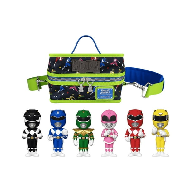 Power Ranger Funko Soda! 6-Piece Set of Vinyl Figures in Soda Cans