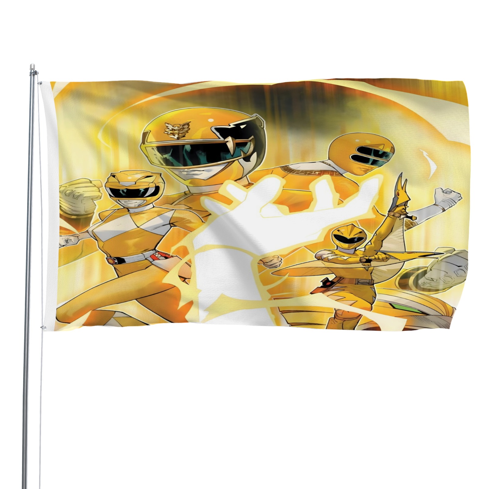 Power Ranger Pattern Flag Decoration - Walmart.com
