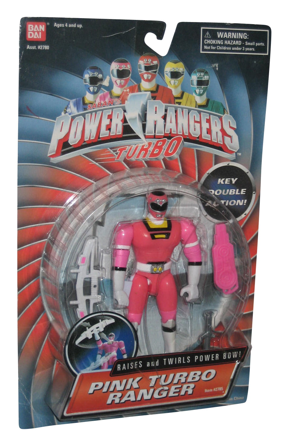 1996 Bandai Pink Ranger Action Figure