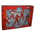 thumbnail image 1 of Power Rangers 15th Anniversary Epic (2007) Bandai Red Rangers Figure Set 3, 1 of 2