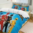 thumbnail image 1 of Power Rangers 3-Piece Bedding Comforter Set Bed Cover Set Soft Warm Bedding for Bedroom, Home, Hotel 102"x90", 1 of 8