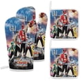 thumbnail image 1 of Power Rangers 4 Pcs Oven Mitts And Pot Holders Kitchen Oven Glove with Potholders Non-Slip Cooking Gloves for Cooking Baking Grilling, 1 of 7