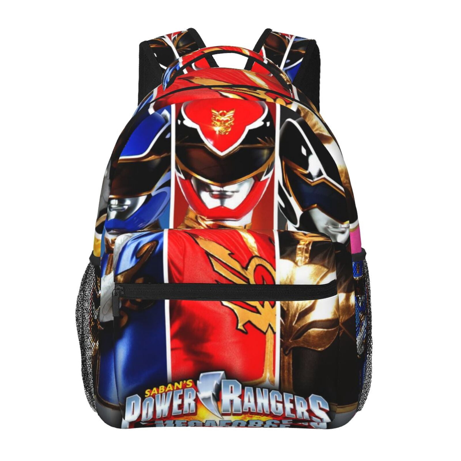 Power Rangers Adjustable Laptop Backpack School Student Book Bag ...