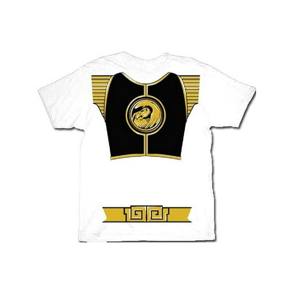 Power Rangers Adult White Ranger Costume T-Shirt
