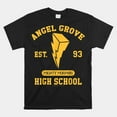 Power Rangers Angel Grove High School Gold Collegiate Shirt