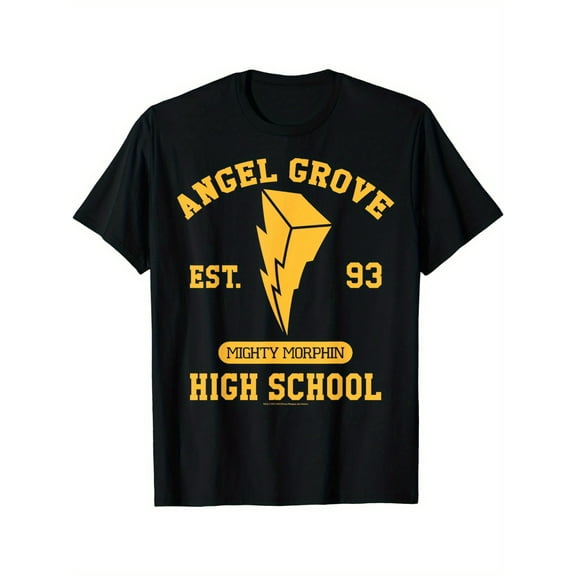 Power Rangers Angel Grove High School Golden Collegiate T-Shirt