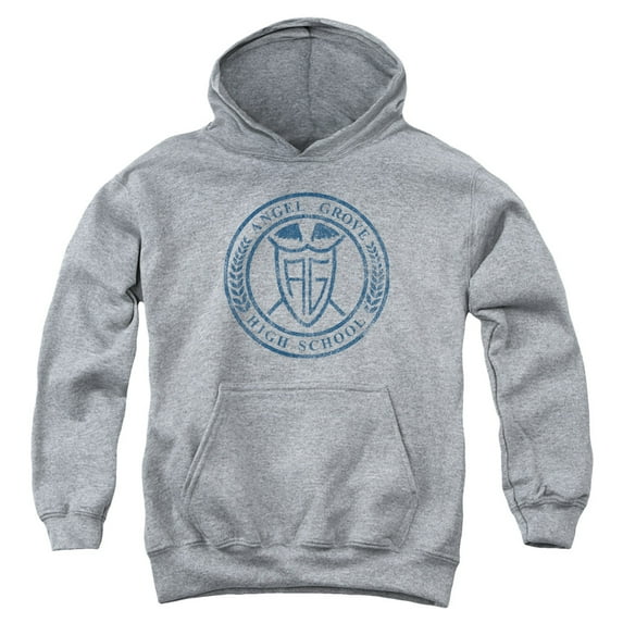 Power Rangers - Angel Grove Hs - Youth Hooded Sweatshirt - X-Large