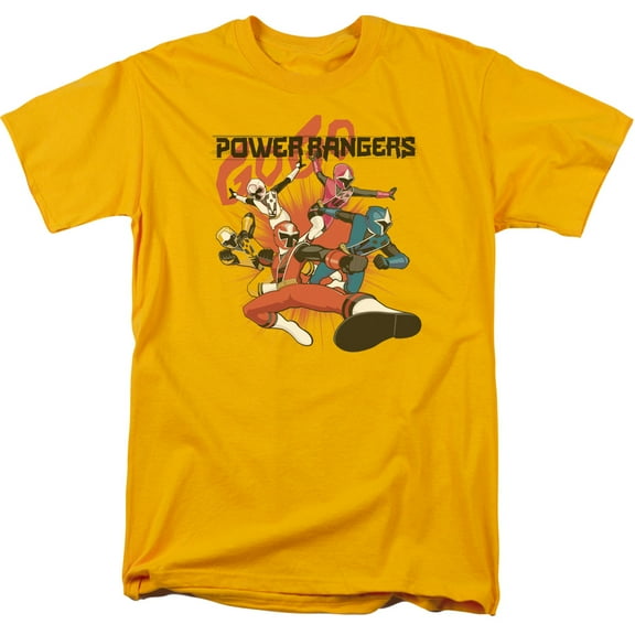 Power Rangers Attack Officially Licensed Adult T Shirt