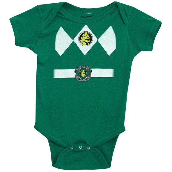 Mighty Fine Power Rangers Infant Unisex Halloween Costume Romper, 12-18 Months
