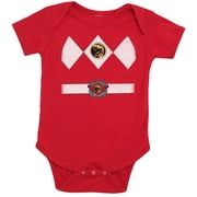 Mighty Fine Power Rangers Baby Halloween Costume Romper, 6-12 Months, 1 Count