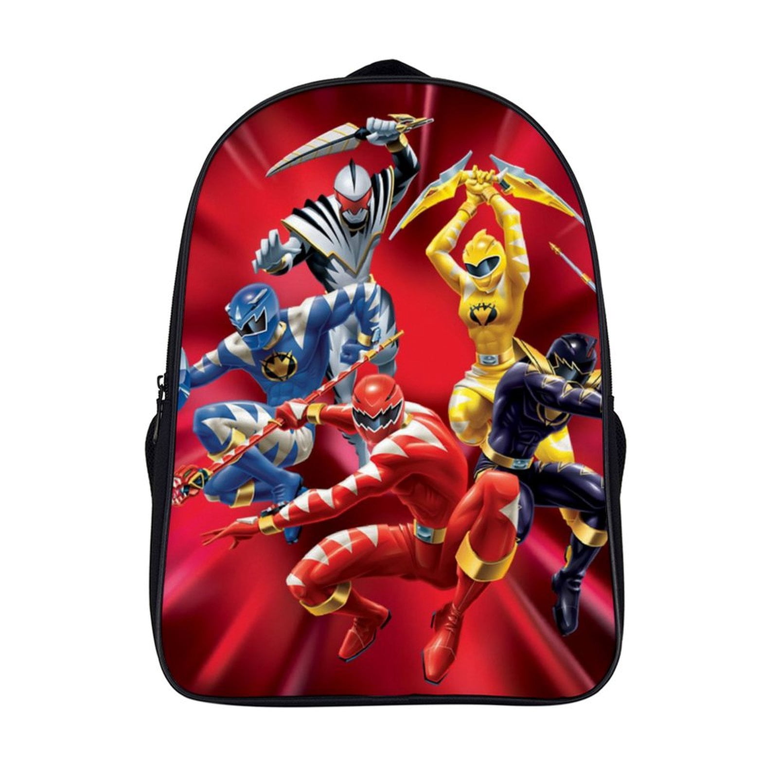 Power Rangers Backpack 16 Inch Book Bags Casual Daypack for Travel Work ...