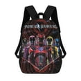 thumbnail image 1 of Power Rangers Backpack 17 Inch Shoulder Bag Sturdy Laptop Backpack Daypack for Men Women Travel School, 1 of 8