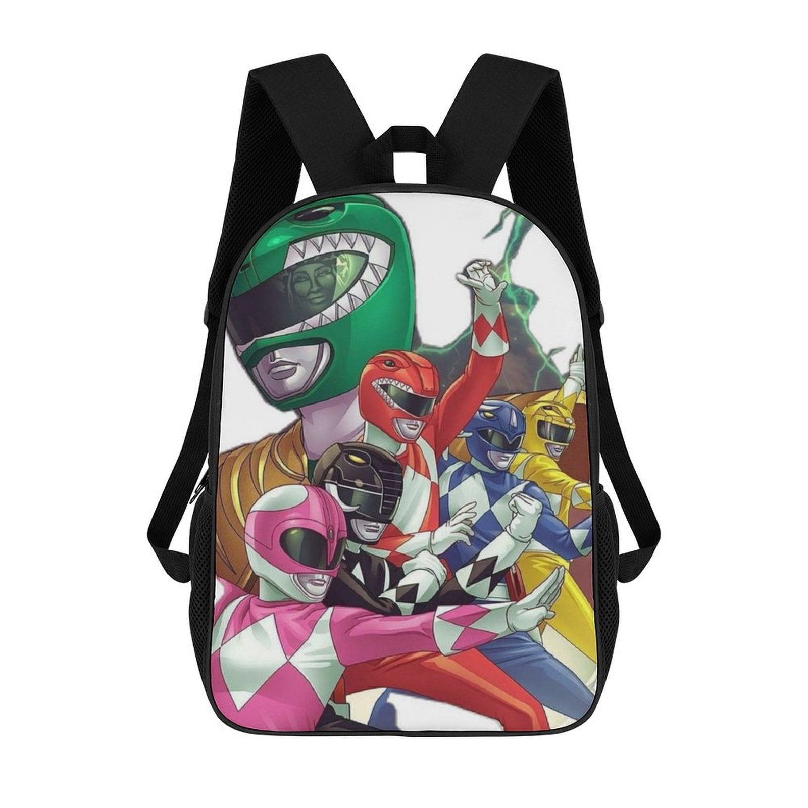 Power Rangers Backpack 17 Inch Shoulder Bag Sturdy Laptop Backpack ...