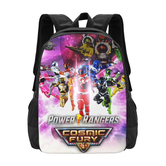 Power Rangers Backpacks Bookbag Casual Daypack For Travel Camping Hiking