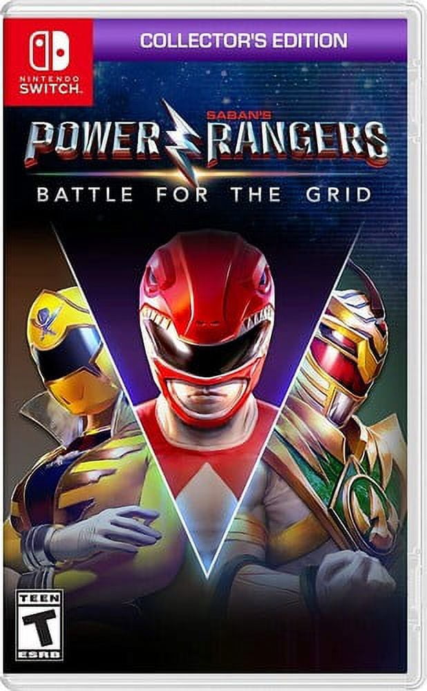 パワーレンジャー Power Rangers switch ニンテンドースイッチ Free Shipping! Maximum Games Power Rangers Battle for the