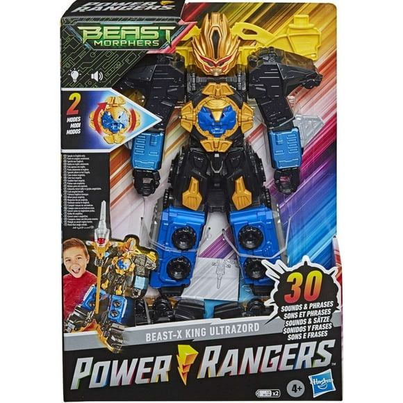Power Rangers Beast Morphers Beast-X King Ultrazord Feature Figure (Spanish Language Version)