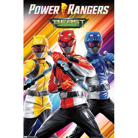 Power Rangers: Beast Morphers - Group Wall Poster, 22.375" x 34"