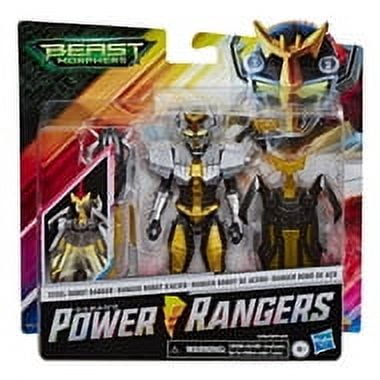 Power Rangers Beast Morphers Steel Robot Ranger 6-inch Action Figure Toy