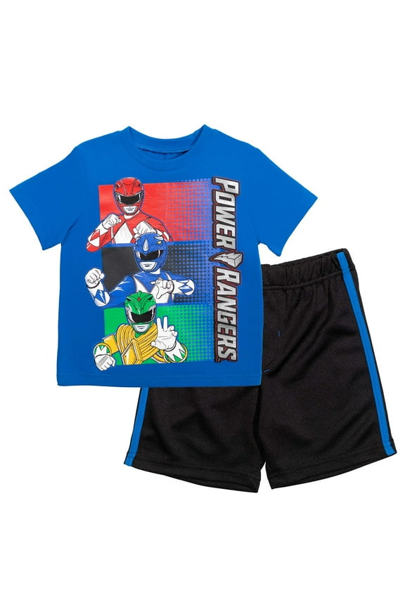 Big Boys T-Shirt and Mesh Shorts Outfit Set Toddler to Big Kid