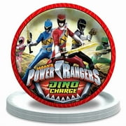 Power Ranger Birthday Decorations Plates Party Supplies Tableware Disposable Dinnerware