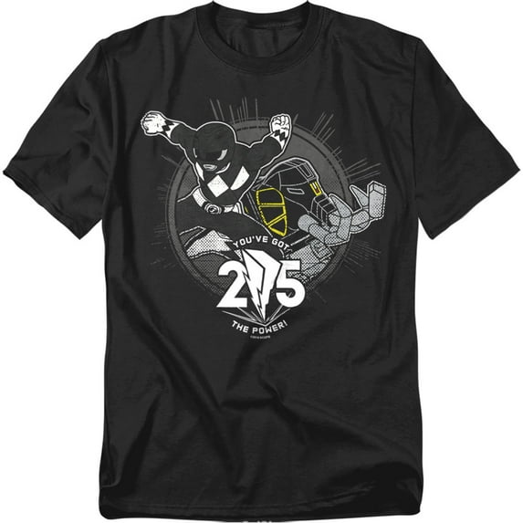 Power Rangers T-Shirt Black 25 Unisex Graphic Tee For Men & Women