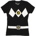 thumbnail image 1 of Power Rangers Black Baby Tee, 1 of 1