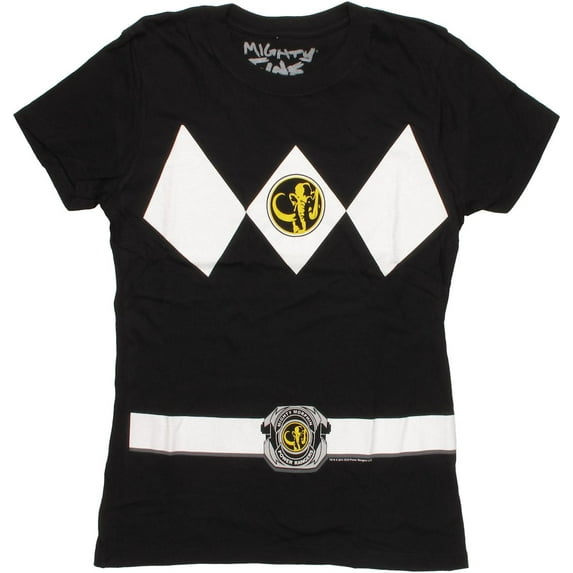 Power Rangers Black Baby Tee