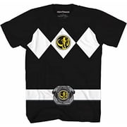 Power Rangers Black Costume T-Shirt