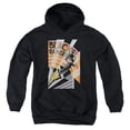thumbnail image 1 of Power Rangers-Black Ranger Deco Youth Pull-Over Hoodie- Black - Medium, 1 of 1