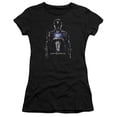 thumbnail image 1 of Power Rangers Black Ranger Junior Women's T-Shirt Sheer Black, 1 of 1